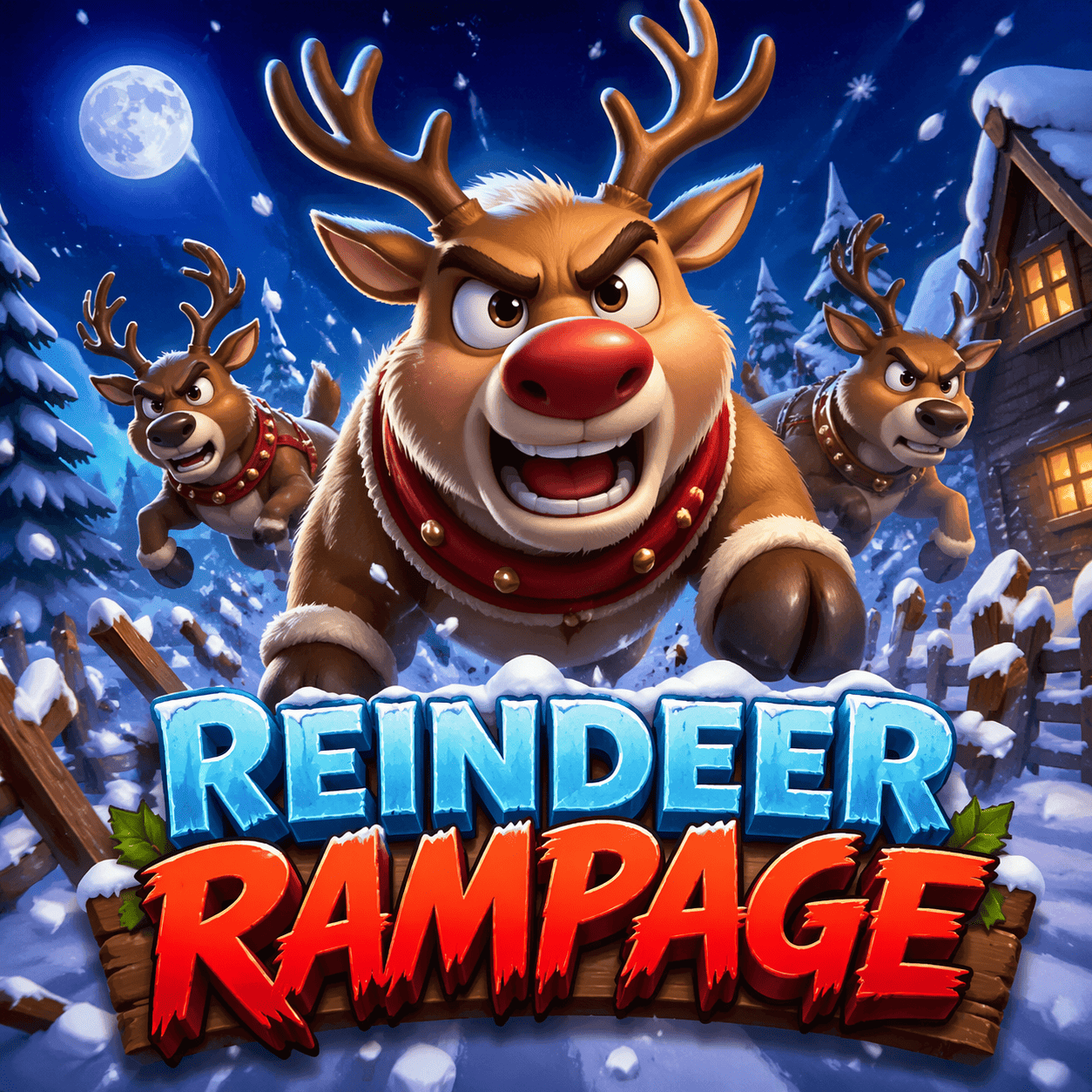 Reindeer Rampage Aurora